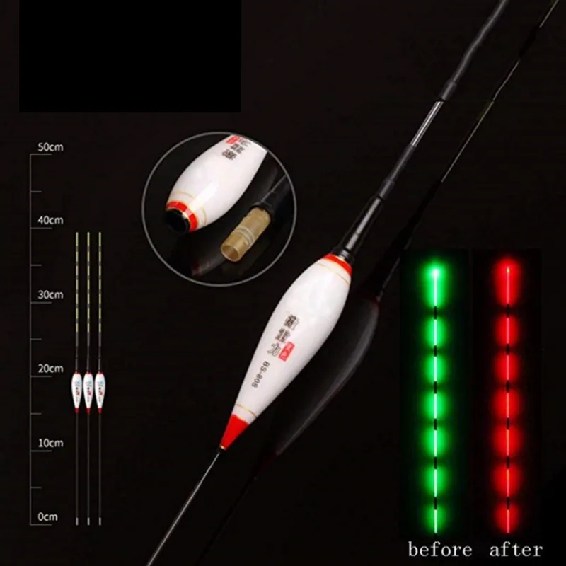 Умный поплавок для рыбалки, датчик гравитации, Электрический светящийся, автоматически меняющийся цвет, напоминающий ночной Световой поплавок, поплавок