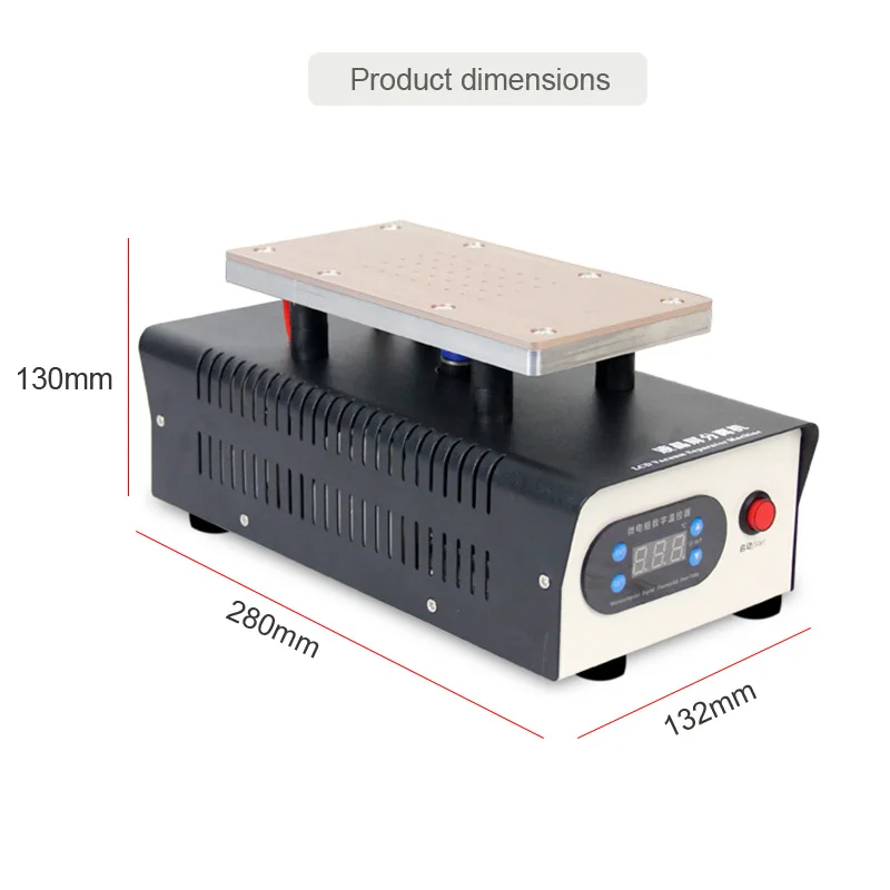 

Mini LCD Screen Repair TBK-988 Build-in 2 Pumps Vacuum LCD Separator Machine Screen Repair Machine for phone 220V/110V