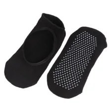 1 пара, дышащие женские носки для йоги, противоскользящие носки, хлопковые носки для балета, спортзала, фитнеса, спорта