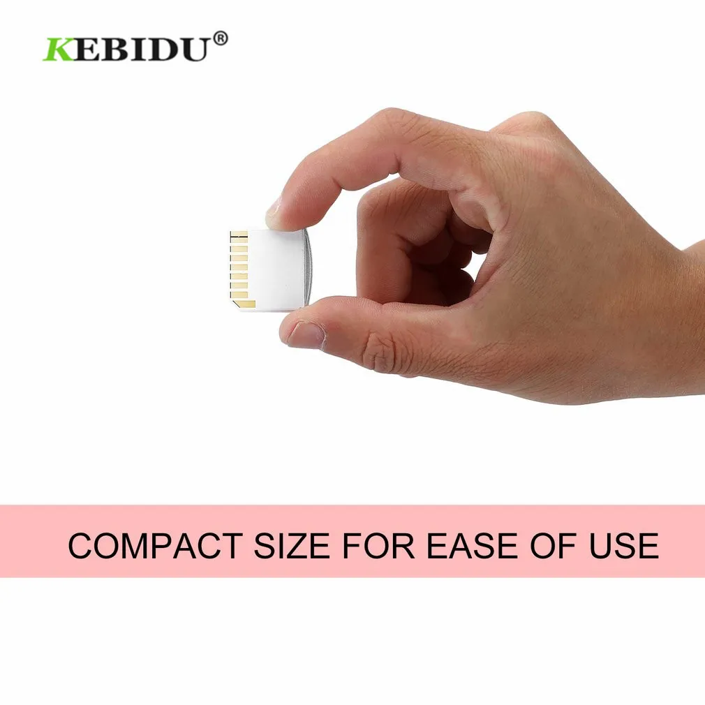 KEBIDU Micro SD карта до 64 Гб MicroSD HC TF для Mini Drive Card Reader Writer Adapter MacBook Air Mac Pro|Картридеры| |