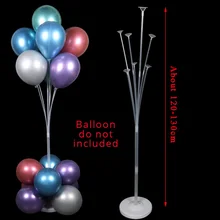  Table Balloon Arch Set Ballon Column Stand for Wedding Birthday Party Decorations Kids Balloons Accessories Christmas Decor ball 