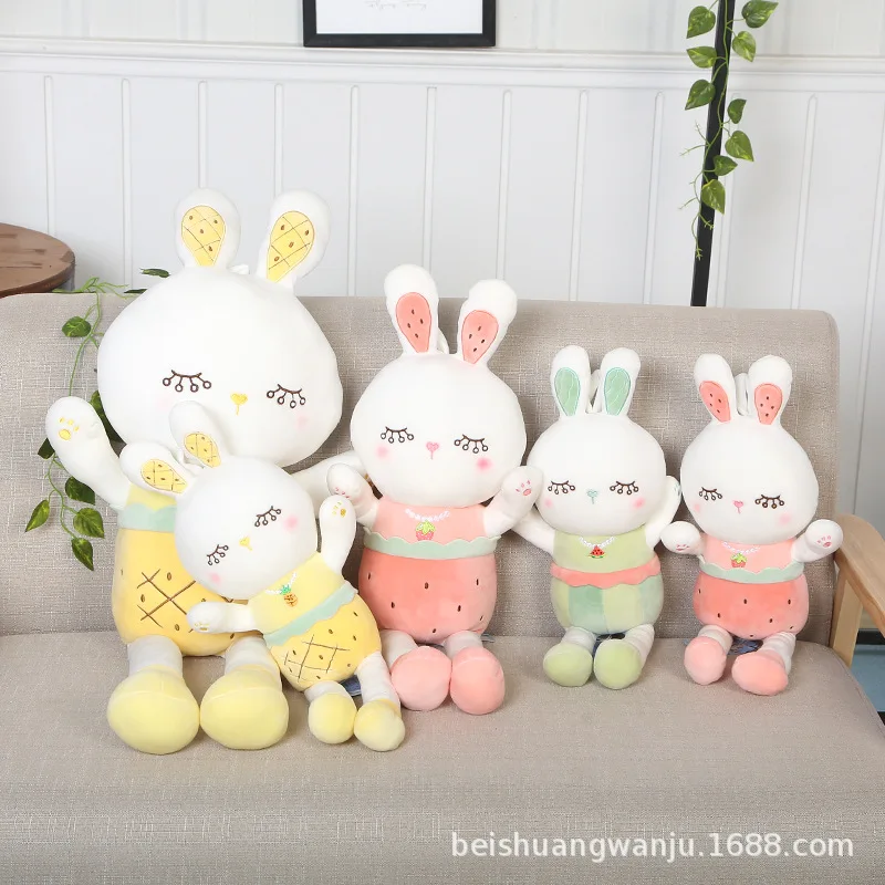 

Dorset Dudu Eyelash Rabbit Doll Large Size Rabbit Plush Toys Pillow Doll Scissors Doll Gift
