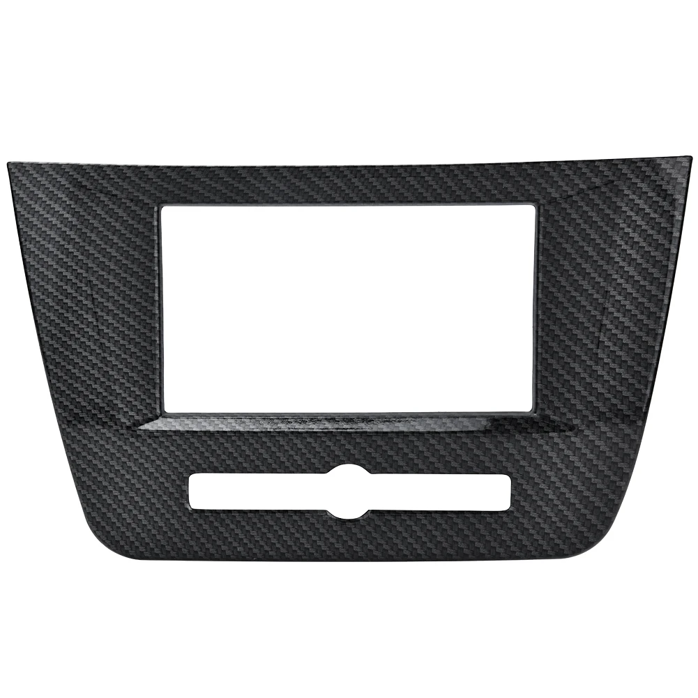 1pc Carbon Fiber Color Style Car Accessories Dashboard Navigation Frame Cover Trim for Mg Zs Suv 2017-2018 | Автомобили и