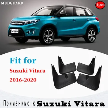 

4pcs FOR Suzuki Vitara Mudguards Fender Mud Flap Guard splash Mudguard Fenders Mudflaps car accessories auto styline Front Rear