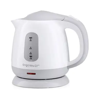 

Aigostar Juliet 30HIO - Electric Water Kettle Cordless 1100 Watts, 1 Liter Compact Boiler Kettle