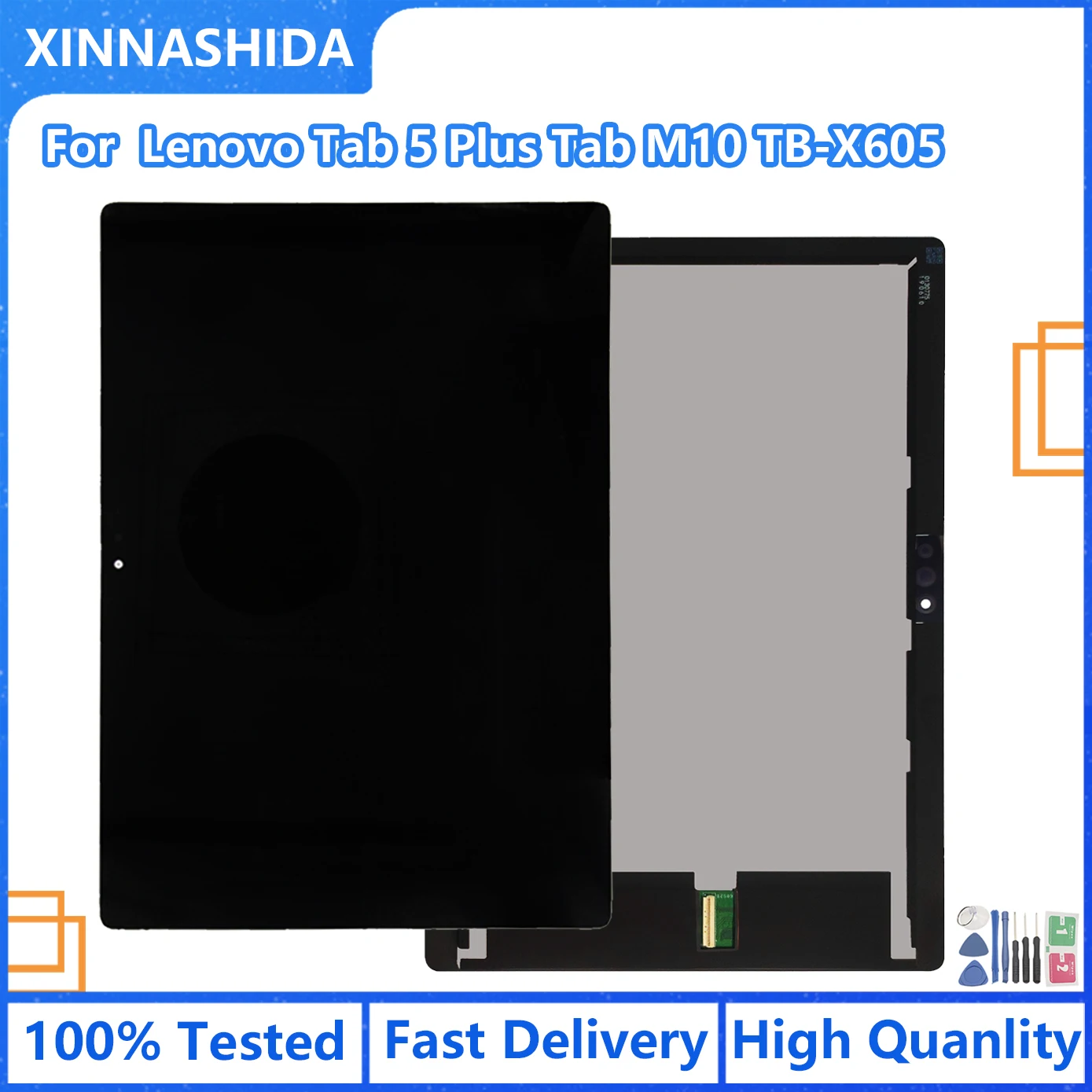 ЖК-дисплей экран для Lenovo X605 Tab 5 Plus M10 TB-X605L TB-X605F TB-X605M TB-X605 с сенсорным экраном