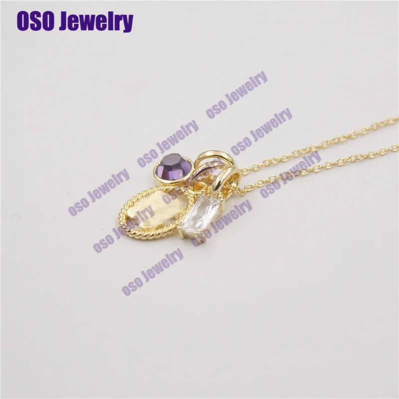 Чистый 925 пробы серебряный кулон ожерелье для женщин Colgantes Mujer Moda Plata de ley 925 - Окраска металла: 45cm 12mm 712322500