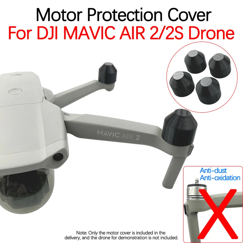 Drone Repair Parts For DJI MAVIC AIR 2 Drone Motor Protection Cover Dust-proof Anti-oxidation Cap DJI AIR 2S Drone Engine Guard Accessories