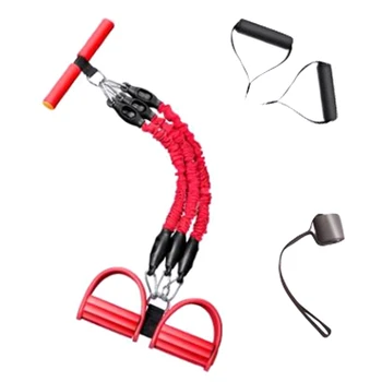 

SEWS-Strong Fitness Resistance Bands Multi Function Tension Rope Latex Pedal Women Men Sit Up Pull Ropes Yoga Fitness