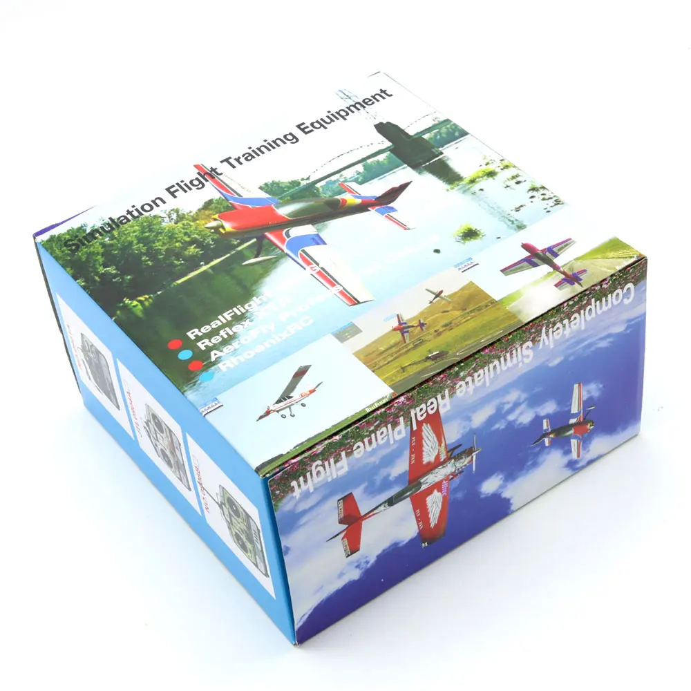 8CH RC Simulator Real Flight Helicopter 3D airplane MultiCopter Quad Simulator JTL0908A for Rc Drone Mode 2 5