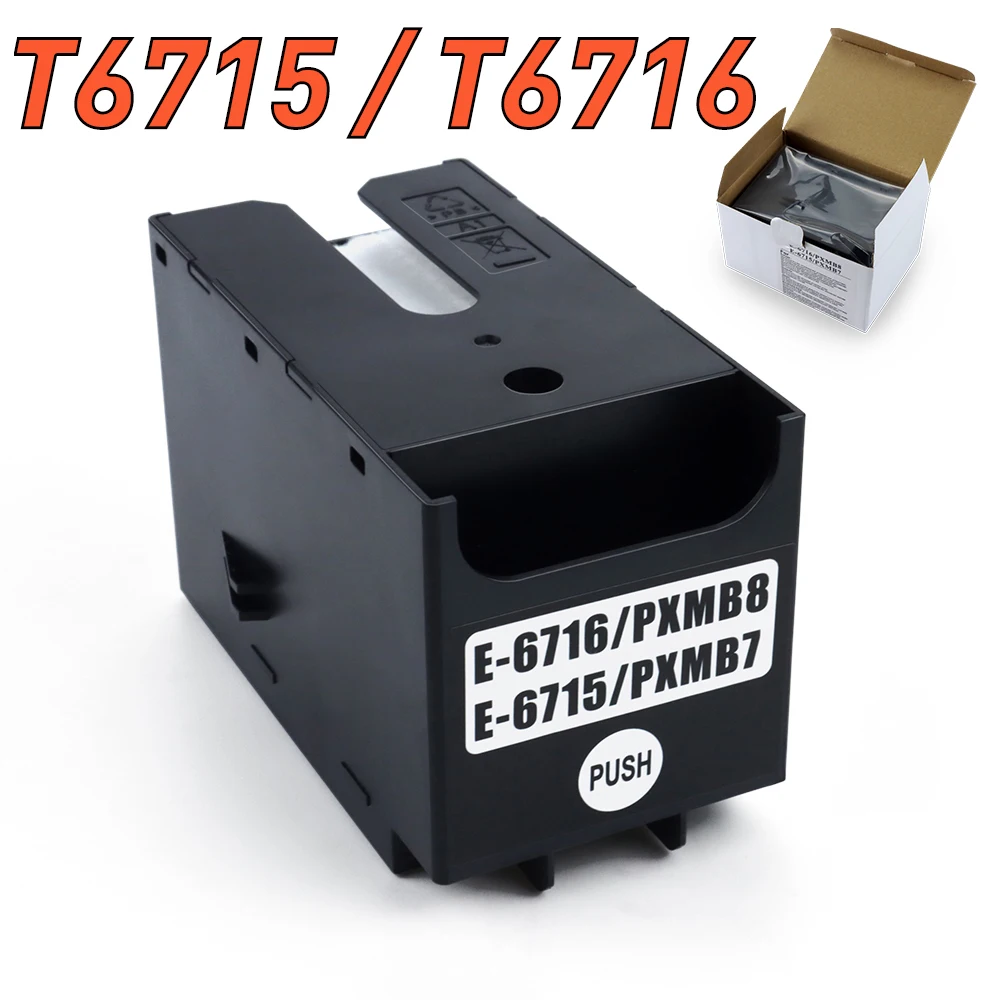 T6715 T6716 Ink Maintenance Box for Epson Printer WorkForce WF 4720