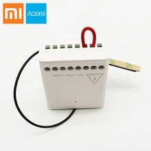 Xiaomi Aqara беспроводной релейный пульт управления двухполосный модуль управления 2 канала работы для приложения Mijia и домашнего комплекта