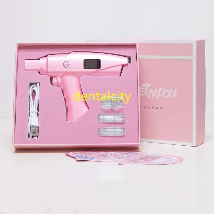 

Skin Rejuvenation Mesotherapy Hydrolifting Microcrystal Facial Water Injection Machine Needle Free Injector free shipping