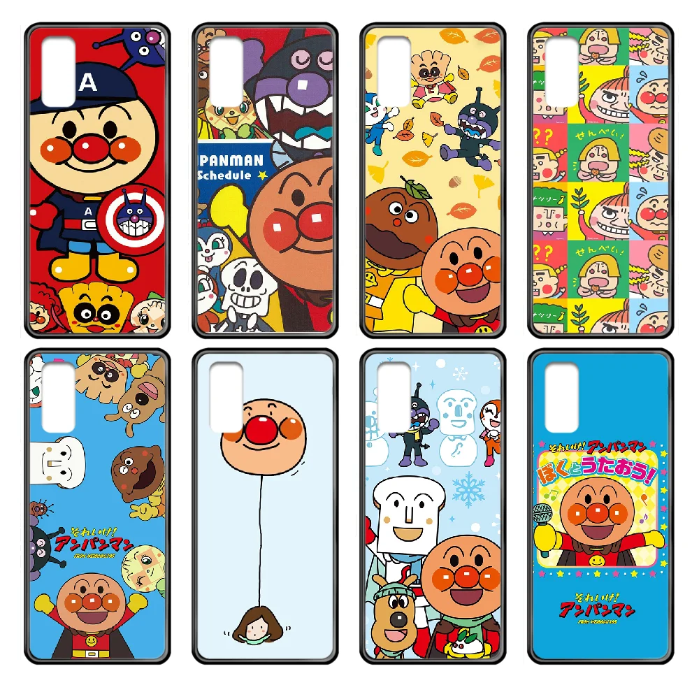 Милый мультяшный чехол для телефона anpanman Корпус Samsung Galaxy J S 3 4 5 6 7 8 9 10 Prime Plus Lite Edge