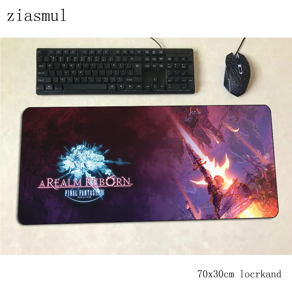 

final fantasy xiv mouse pad gamer New arrival 70x30cm gaming mousepad desk mat cute padmouse games wrist rest gamer mats gamepad