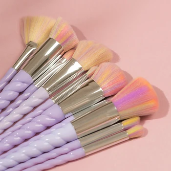 

10 pcs/lot Makeup Brushes Set Eye Shadow Blending Blush Concealer Foundation Contour Brushes For Makeup New