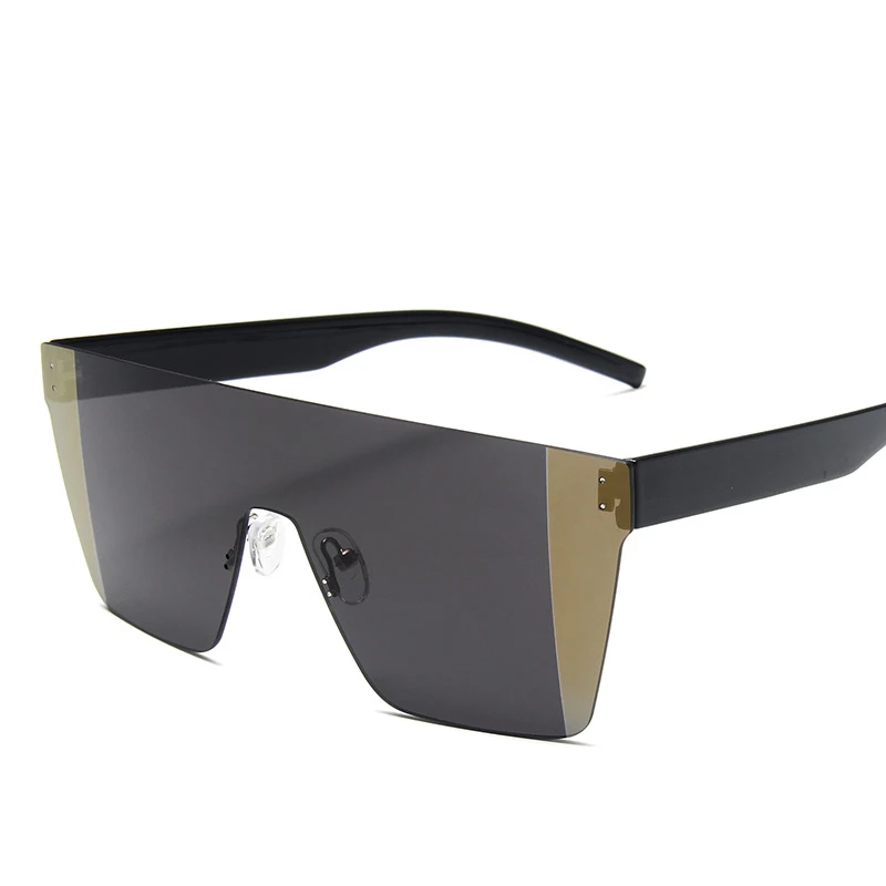 1 sunglasses Квадратное солнцезащитное стекло es для женщин, брендовый дизайн, стекло es градиентные цвета, негабаритное солнцезащитное стекло для женщин Lentes De Sol Hombre, стекло для глаз es - Цвет линз: 1 sunglasses