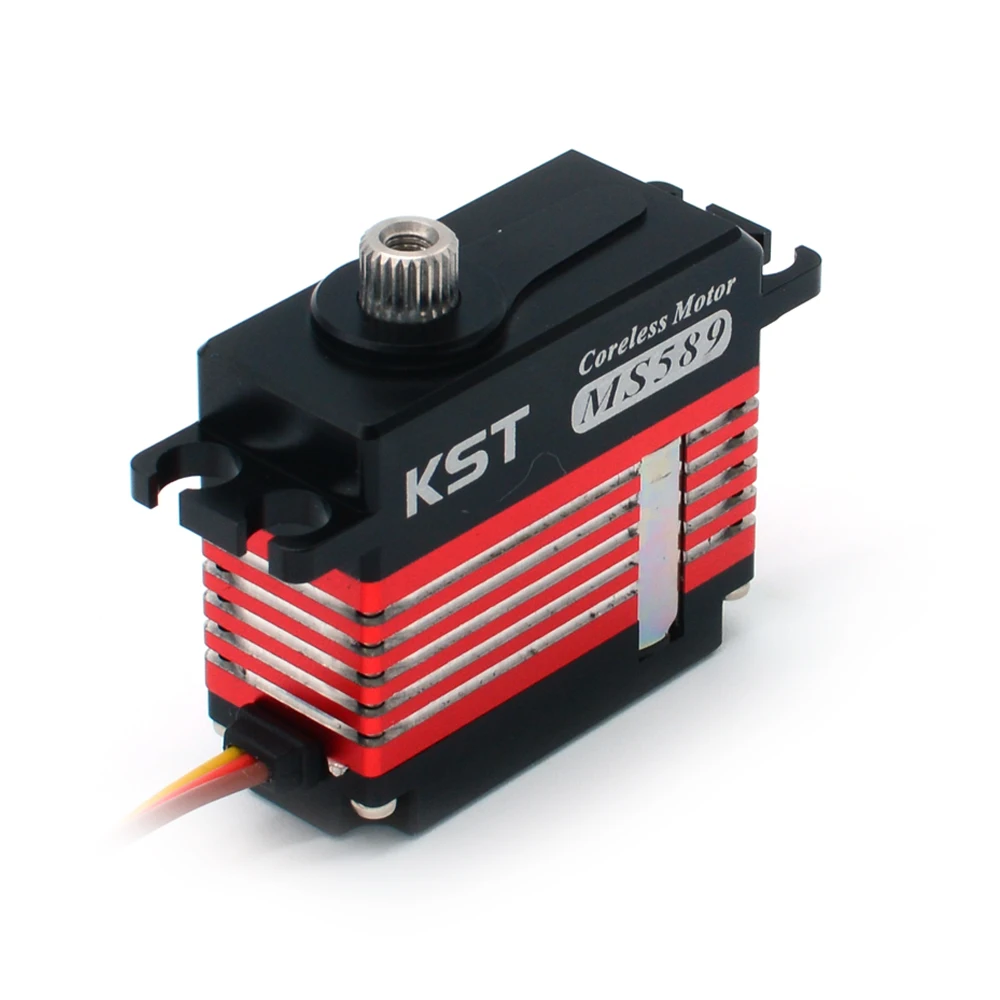 KST MS589 8,4 V 9,2 kg 0.08sec HV с металлическим редуктором сервопривод бесконтактный датчик положения двигатель для дрона БПЛА RC автомобиль Лодка робот Вертолет