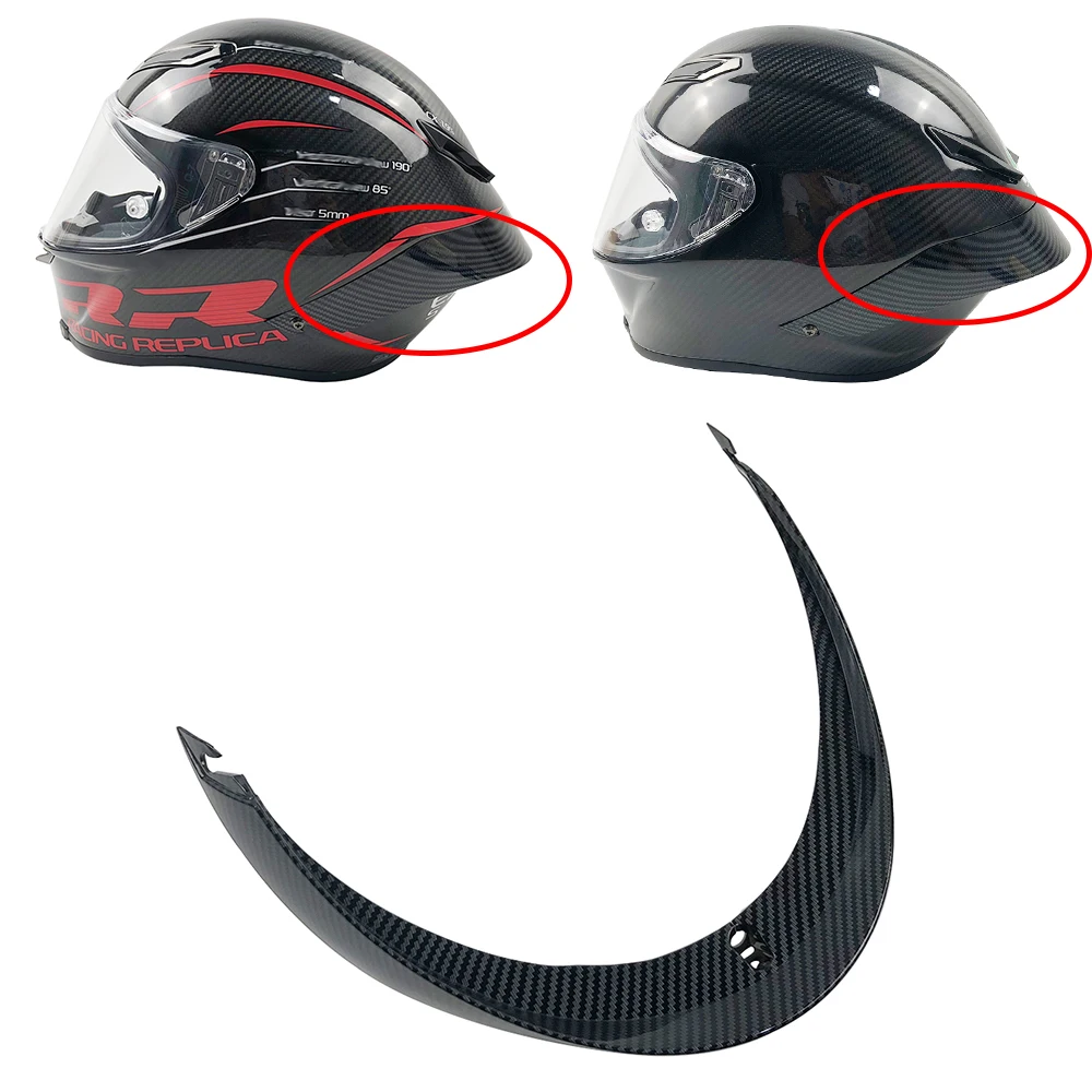 Задняя отделка для мотоциклетного шлема Carbon look спойлер чехол AGV Pista GP RR corsa R GPR 70