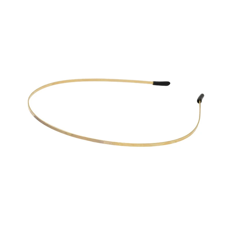 cute hair clips Minimalist Fashion Simple Metal Invisible Headband Gold Thin Hair Hoop for Women Girl Wild Headwear Hair Styling Tool Hair Bands hair bow for ladies