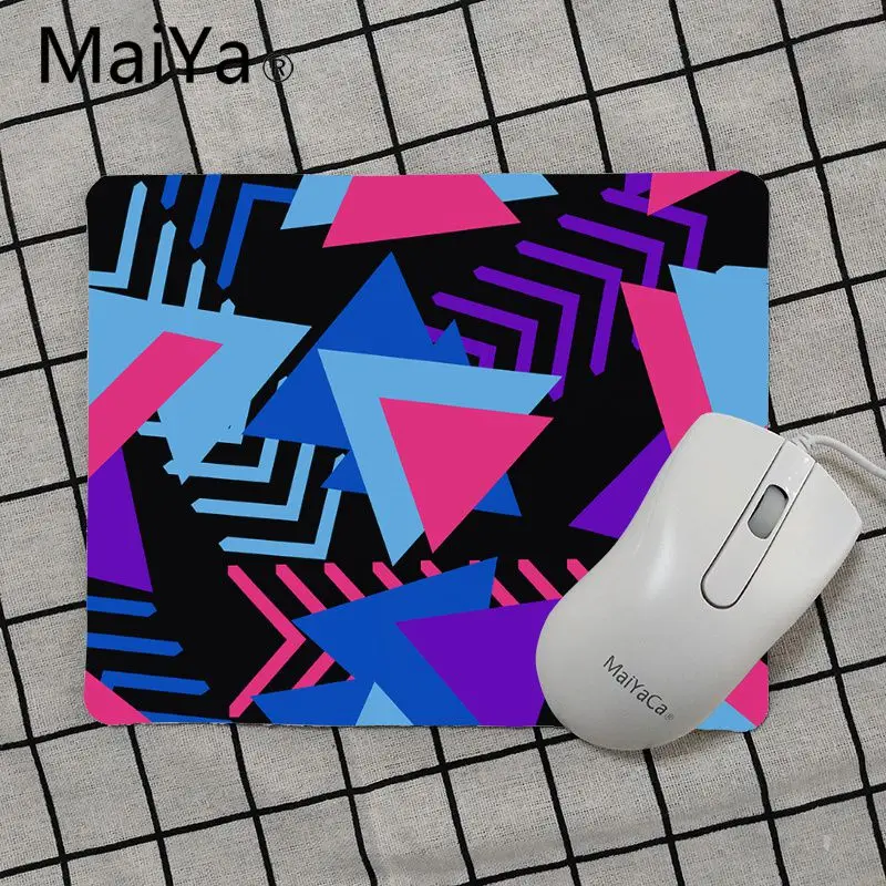 No Lock Edge18x22cm Maiya Одежда высшего качества Абстрактная живопись с узором коврик для мыши геймерская игра коврики Лидер продаж подставка под руку коврик для мыши - Цвет: No Lock Edge18x22cm