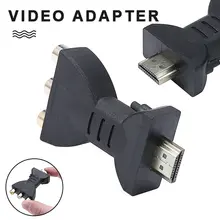 1 шт., совместимому с HDMI Мужской до 3 RCA Женский Композитный AV аудио-видео адаптер Высокое качество, совместимому с HDMI компонентный кабель-переходник 1 шт., совместимому с HDMI Мужской до 3 RCA Женский Композитный AV аудио-видео адаптер Высокое качество, совместимому с HDMI компонентный кабель-переходник