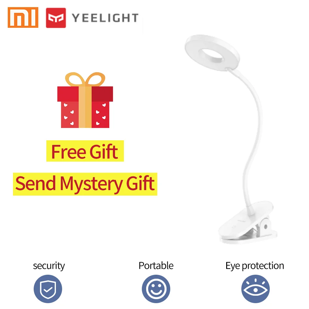  Xiaomi Yeelight table lamp LED Desk Lamp moon lamp Night Light USB Rechargeable 5W 360 Degrees Adju - 10000012258176
