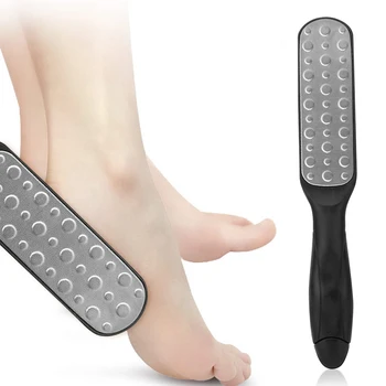 

Double-sided Foot File Brush Grinder Calluses Scrubber Dead Skin Remover Hardness Dead Skin Heels Grinding Pedicure Foot Grinder