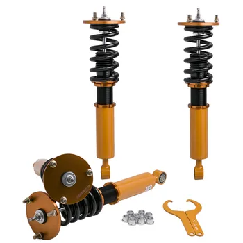 

for Lexus LS 430 LS430 UCF30 XF30 2001-06 Coilovers with Adj. Height Shocks Struts Front Rear Suspension kit