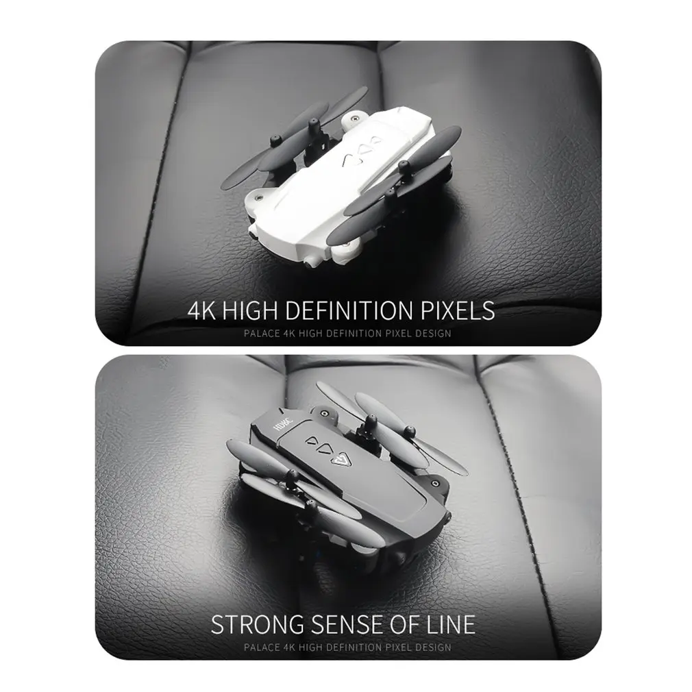 2019H16 складной RC WiFi FPV Дроны с HD камерой RC вертолет самолет высота удержания воздушная видео игрушки для детей