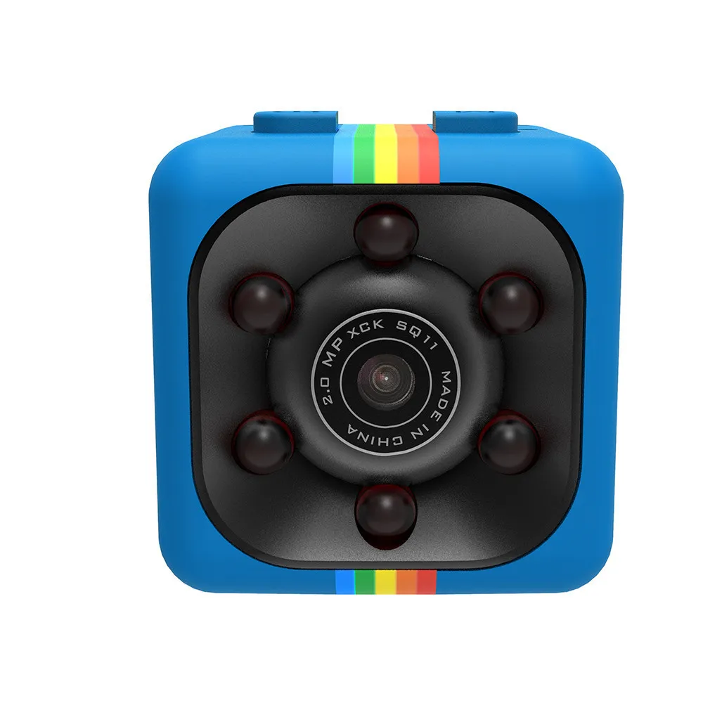 16G Blue SQ11 Мини Full HD 1080P DV камера DVR рекордер камера компактный дизайн, портативный Handhel 16G/32G TF карта S16 - Цвет: 16G Blue