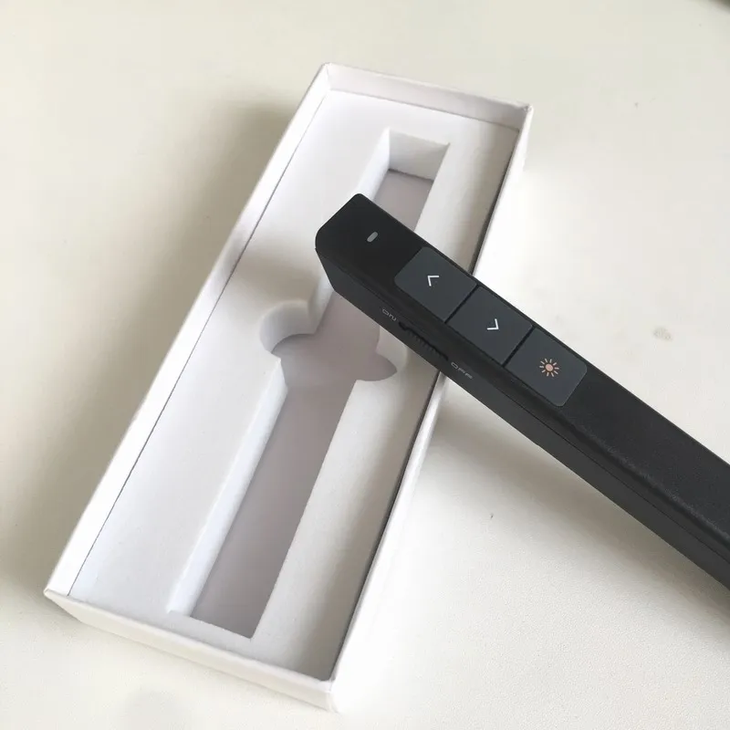 Promotion-Wireless Rf Remote Control Ppt Presenter 2.4 Ghz Usb L Aser Pointer Presentation Presenter Pen For Office