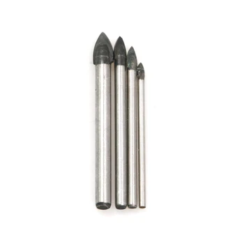 

Fixmee 4-Piece Glass and Tile Drill Bits, 3mm 5mm 6mm 8mm