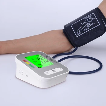 

LCD Digital Pulse measurement Upper Arm Blood Pressure Home Monitor Pulse Meter Tonometer Sphygmomanometer Portable