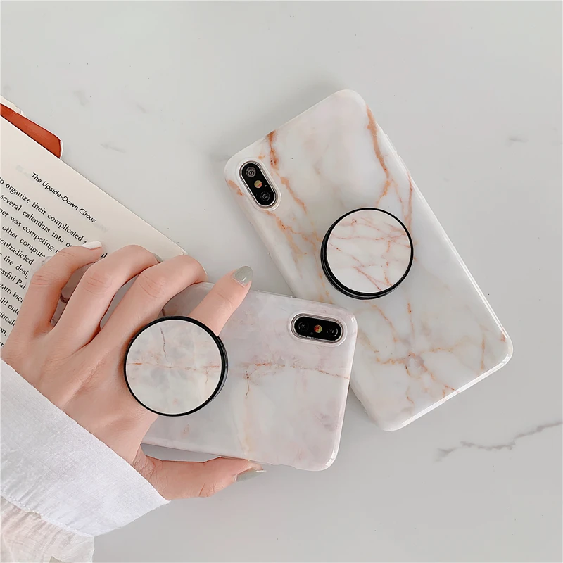 Чехол для телефона с мраморной текстурой для samsung Galaxy A40 A50 A70 S8 S9 S10 Plus S10lite Note10 10 plus мягкая задняя крышка