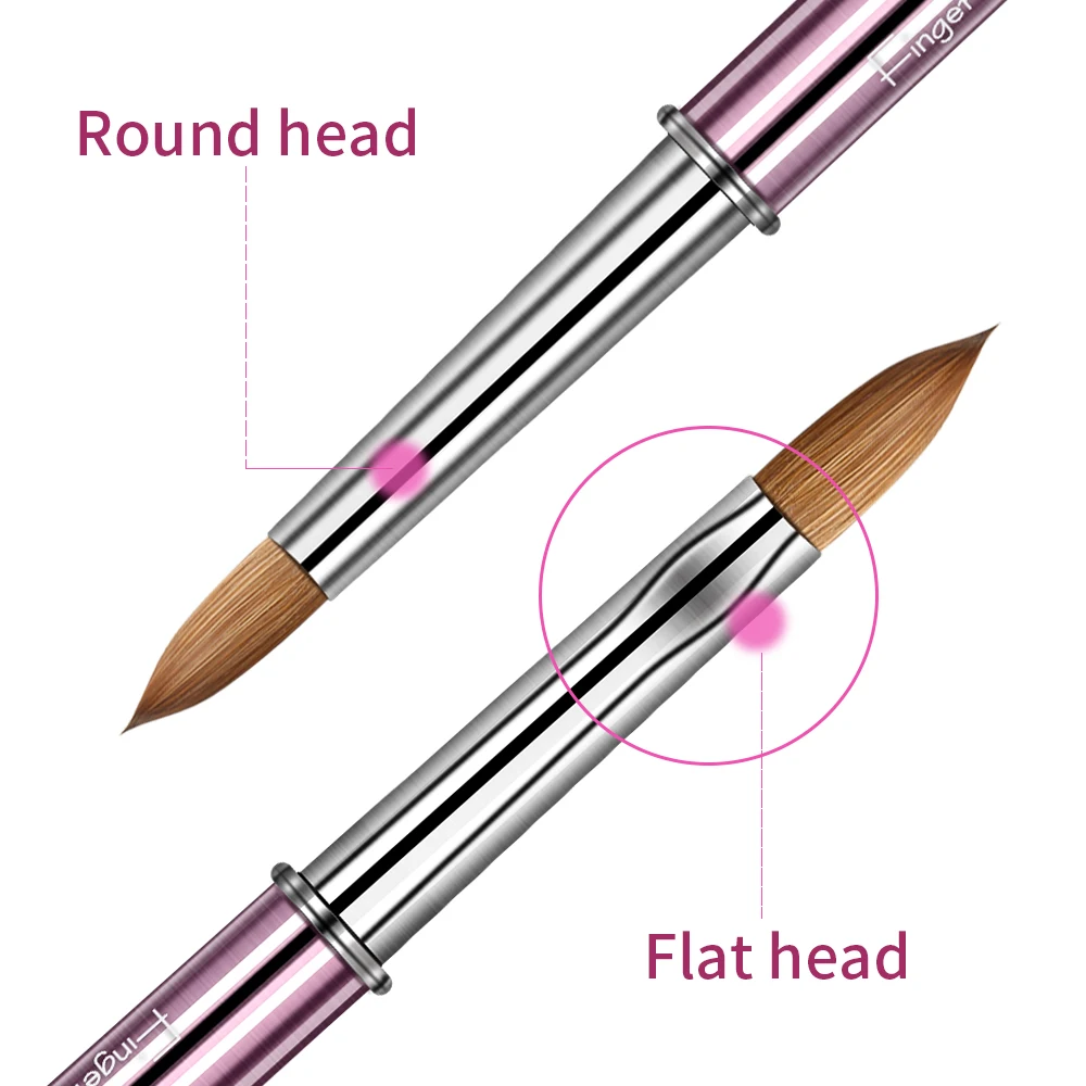 Набор кистей для акрилового маникюра с кристаллами 1 шт.|Кисти ногтей| |