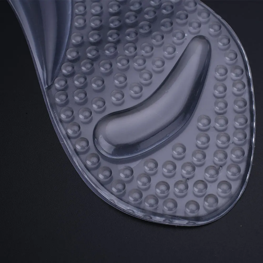 Soft Women Non-Slip High Heel Arch Cushion Support Silicone Pads Insole