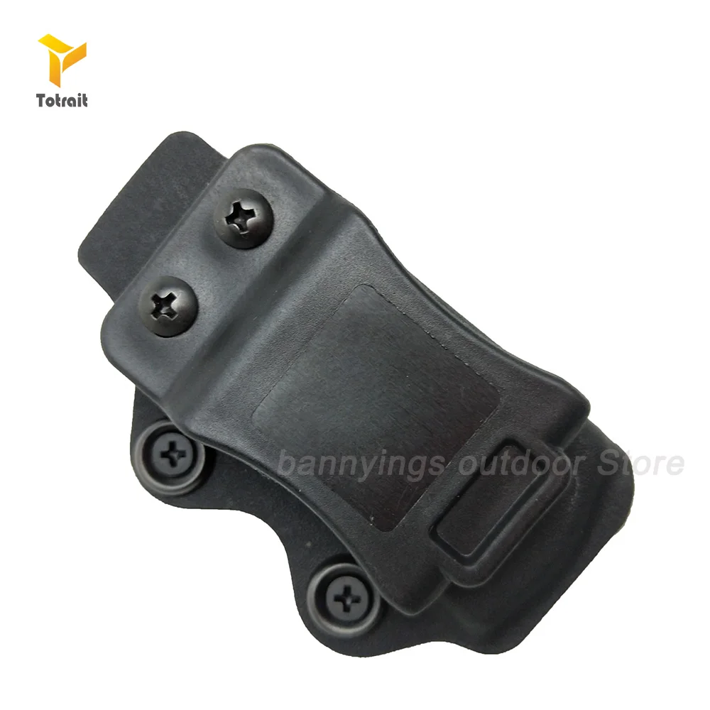 TOtrait IWB/OWB KYDEX кобура для пистолета один журнал Чехол подсумок подходит для Glock 17 19 26/23/27/31/32/33 Пистолеты чехол