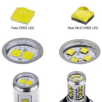 

Headlight LED Fog Light Bulbs DRL 800lm/pc Aluminum alloy 2Pcs X 80W White H4 9003 HB2 High