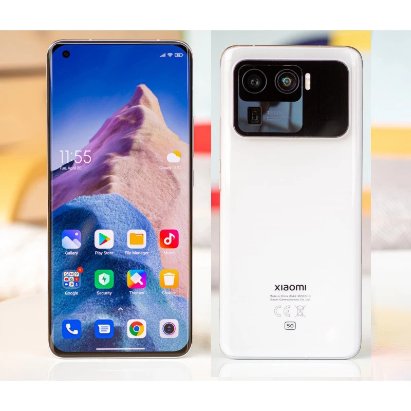 Global ROM Xiaomi Mi 11Ultra 5G Smartphone 12GB+512GB Snapdragon 888 NFC 50MP 120HZ Screen 67W Fast Charge 5000mAh Battery