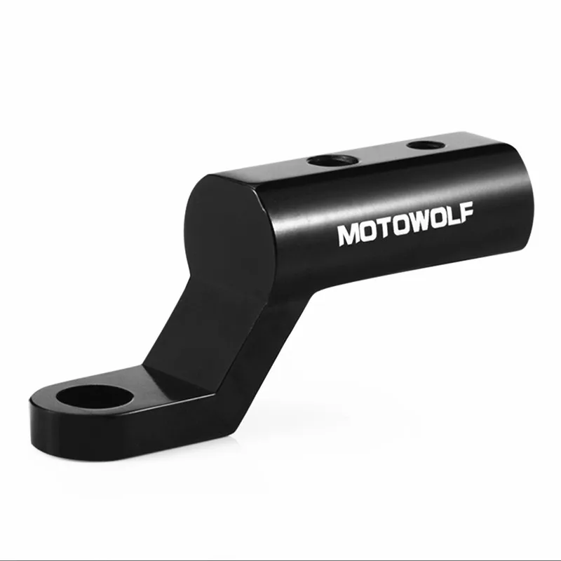 

Motorcycle Accessories Rearview Mirror Mount Extender Bracket Holder Clamp Bar Phone Holder Levers Multiple Function