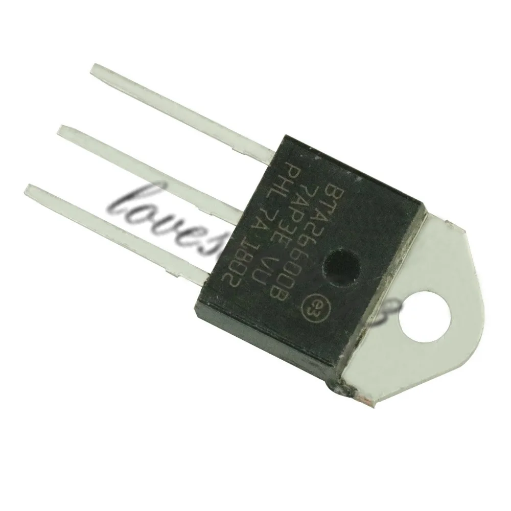 10 шт х BTA26 BTA26-600B TO-3P BTA26-800BRG BTA26 600B 800V 25A двунаправленный тиристор