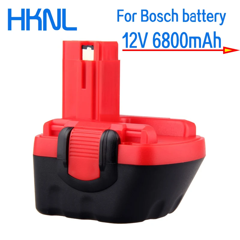 12 V 6800 мА/ч металл-гидридных или никель Батарея для Bosch дрель GSR VE-2 GSB PSB BAT043 BAT045 BTA120