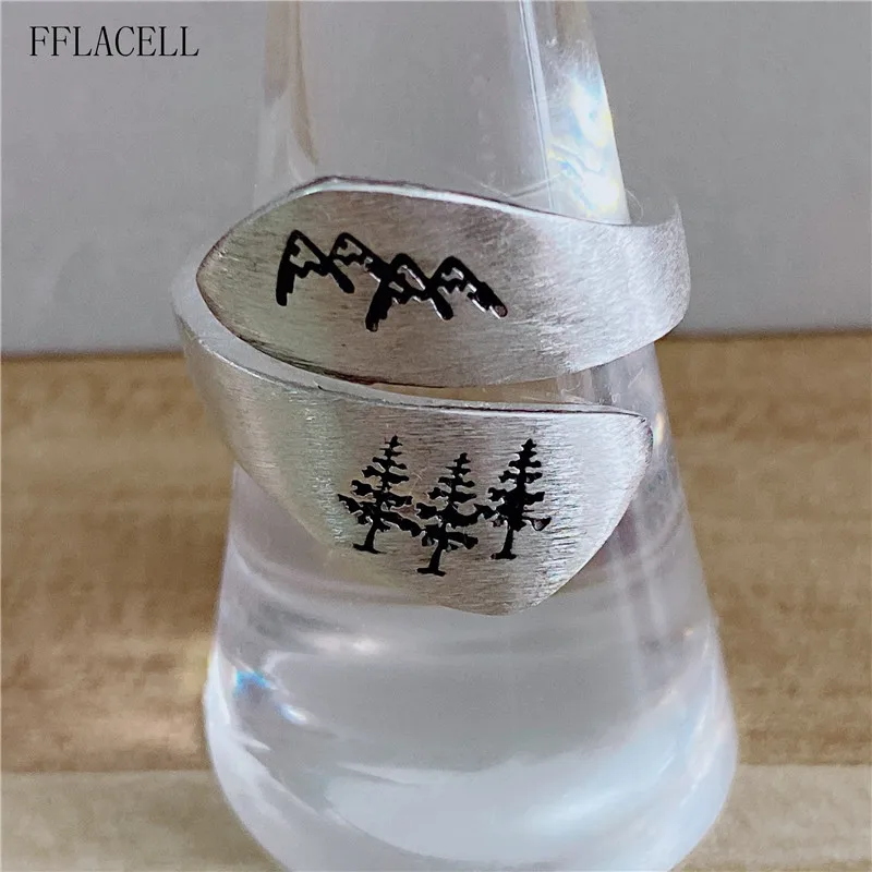 Женское кольцо из серебра 2019 пробы с ручной намоткой одуванчиком для