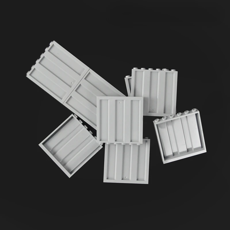 DIY 빌딩 블록 벽 벽돌 1x6x5 도트 교육용 크리에이티브 밀리터리 플라스틱..