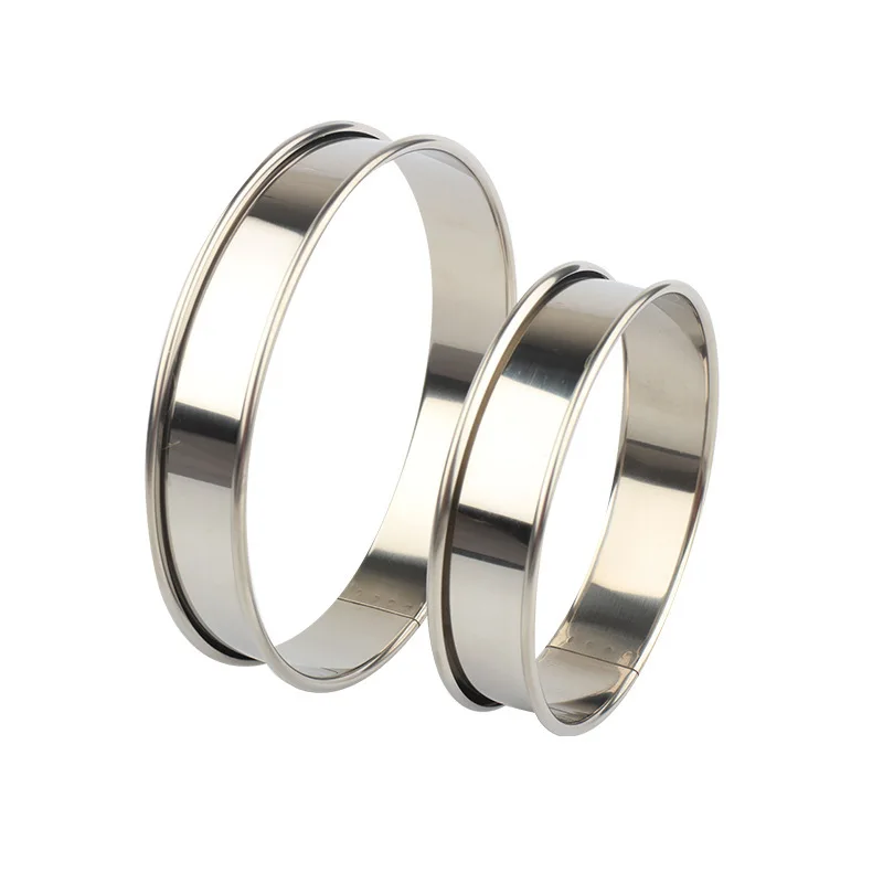 4/6/8pcs Mini Tart Ring Stainless Steel Tartlet Mold Circle 4 Hefe937c4eba6458a94aada9b9b1dbd5cO