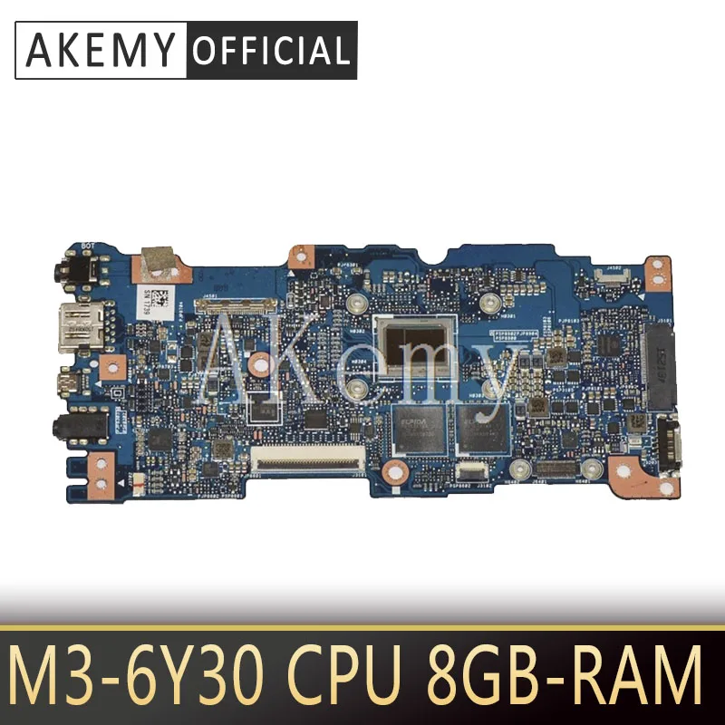 Новая материнская плата Akemy UX305CA REV 2.0 для Asus UX305C U305C Zenbook 100% протестирована OK M3-6Y30 CPU