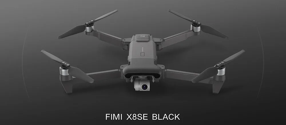 FIMI X8 SE Камера Дрон x8se для гоночного дрона радиоуправляемого вертолета 5 км с видом от первого лица 3-осевому гидростабилизатору 4K Камера gps 33mins время полета RC Дрон Квадрокоптер RTF
