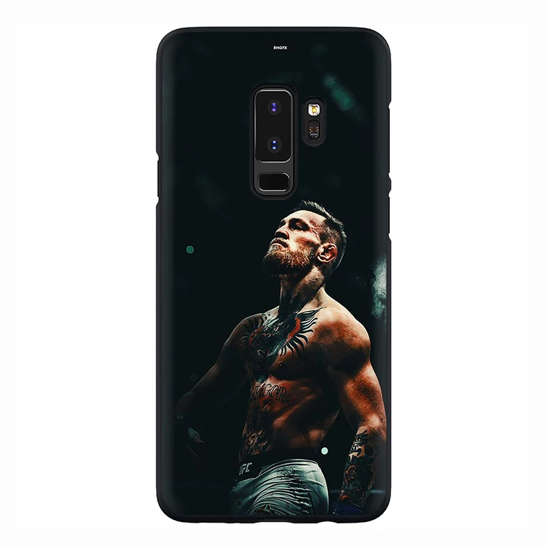 EWAU Конор Макгрегор UFC силиконовый чехол для телефона для Samsung Galaxy S6 S7 край S8 S9 S10 плюс S10e Note 8, 9, 10, M10 20 30 40 - Цвет: B2