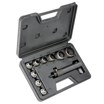 

10Pcs Heavy Duty Hollow Punch Kit Set Gasket Leather Rubber Punching Diy Leathercraft Perforating Tools Herramientas Para Cuero